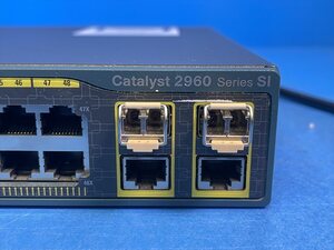 ☆初期化済☆□清掃・通電確認済み□Catalyst 2960-S スイッチ ハードウェア インストレーション　0000　＃2