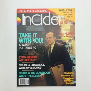 inCider　The Apple Ⅱ Magazine　1986年8月　2-k2