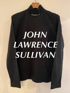 JOHN LAWRENCE SULLIVAN ハイネック ブラック カットソー モックネック ジョンローレンスサリバン サリバン 長袖 Tシャツ ロンT ③