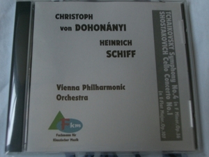 ドホナーニ指揮！チャイコフスキー：交響曲第４番、他。VPO　 