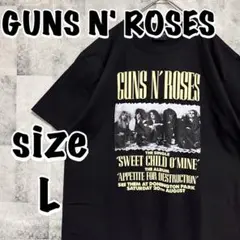 W466 バンドT『GUNS』プリントtシャツ　新品未使用 ガンズ