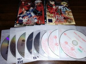 Fate stay night フェイト ステイ ナイト 　全8巻セット　DVDセット　即決　送料250円　417