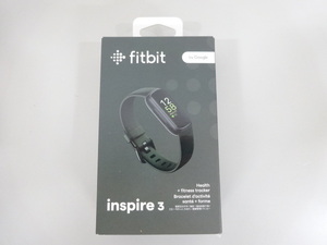 新品 未開封品 fitbit フィットビット inspire 3 インスパイア スマートウォッチ FB424BKBK-FRCJK 黒 ブラック ミッドナイトゼン