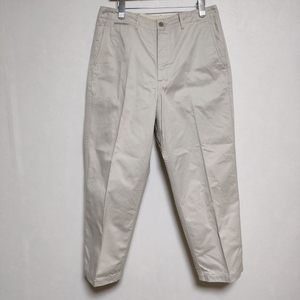 SCYE BASICS sanJoaquin Cotton Chino 41Khaki Trousers 定価34100円 5723-81501 チノパンツ ベージュ サイベーシックス 4-0729G F96789