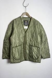 ALPHA INDUSTRIES アルファインダストリーズ × URBAN RESEARCH DOORS アーバンリサーチ キルティング ライナー ジャケット カーキS 501O