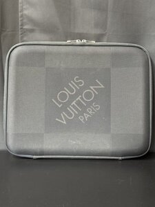 LOUIS VUITTON　ルイヴィトン　ダミエジェアン　コンピューター　スリーブPM　PCケース　ブラック