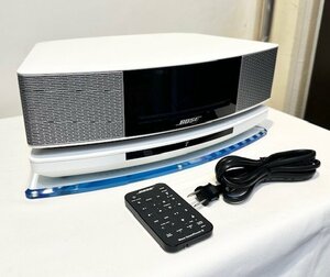 程度良好！ BOSE ボーズ WAVE Sound Touch music system IV サウンドタッチ ミュージックシステム4 ガラスベース付 オーディオ CDラジカセ