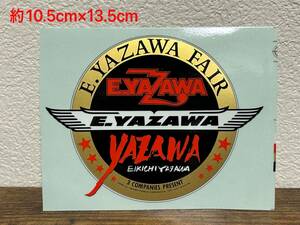 新品 当時物 正規品 矢沢永吉 YAZAWA 激レア コレクション グッズ 入手困難 ステッカー スリーロゴ　羽 ハネ 筆 フデ