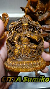 関羽 仏教美術 関公 木彫仏像 職人手作り 時代木彫 仏教工芸品
