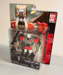 Transformers Titans Return Autobot Twinferno & Headmaster Daburu Hasbro NEW 海外 即決