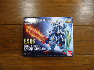 新品未開封 FW GUNDAM CONVERGE EX06 フルアーマー騎士ガンダム ガンダムコンバージ