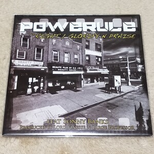 新品限定350枚　POWERULE /GLORIFY N PRAISE 7inch 7インチ　90