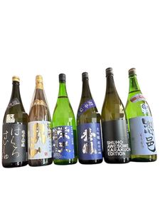 山形の美味い地酒　日本酒1800ml 6本セット　　　　　　　純米大吟醸純米吟醸大吟醸