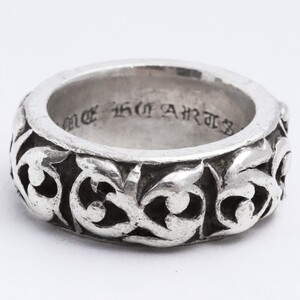 10号 CHROME HEARTS エタニティーバインバンドリング シルバー クロムハーツ 指輪 etrnity vine band ring