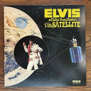 【2LP】エルヴィス・プレスリー - エルヴィス・イン・ハワイ [SRA-9392~93] ライナー欠品 Elvis Presley Aloha From Hawaii Via Satellite