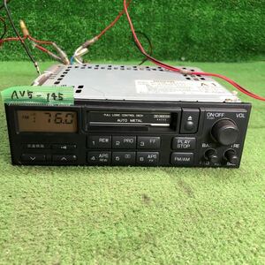 AV5-145 激安 カーステレオ テープデッキ NISSAN CSK-9511C 61008911T カセット 本体のみ 簡易動作確認済み 中古現状品