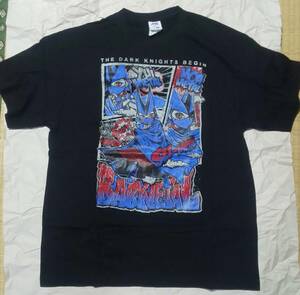 新品未使用 BABYMETAL THE DARK KNIGHT TEE WORLD TOUR 2015 公式物販 メキシコ限定 海外Lサイズ アメコミTシャツ ベビーメタル ベビメタ