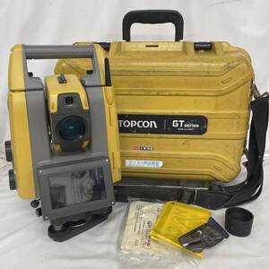 FNY17/23【ジャンク】TOPCON トプコン GT series GT-505 JBWTDトータルステーション マニュアル ケース 測量器 計測器トプコン※液晶破損