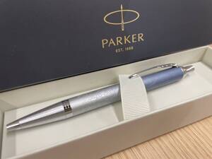 ◇特別感のあるオシャレ模様! 美品! PARKER ノック式ボールペン 筆記未確認 パーカー 筆記用具 文具 【G622TY】