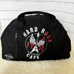 Hard Rock CAFE ハードロックカフェ　キャンバス　ボストンバック