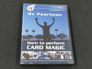 【D15】Born to Perform Card Magic　Oz Pearlman　オズ・パールマン　カード　DVD　マジック　手品