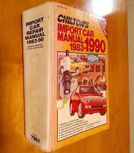 中古 CHILTON IMPORT CAR 1983-1990 整備 修理 USDM トヨタ 日産 フェアレディ Z マツダ ホンダ シビック フォルクス ワーゲン ボルボ 