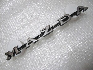 ★希少 MAZDA マツダ ルーチェ? カペラ? ファミリア? 金属製 ロゴ 車種＆型式不明 エンブレム 1点 旧車 中古3