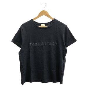 サンローラン リバースロゴTシャツ ブランドオフ SAINT LAURENT コットン 半袖Tシャツ コットン 中古 メンズ