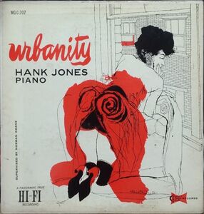 US盤CLEF両溝TpオリジナルDSMカバー Hank Jones/Urbanity