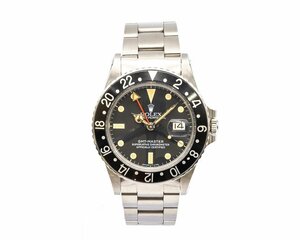 【中古】Rolex/ロレックス GMT-Master 16750 ブラック文字盤 #JP26610＞HK10534