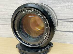 【E2190TY】ニコン Nikon NIKKOR 50mm 1:1.4 一眼カメラ用 単焦点レンズ 標準レンズ MF マニュアルフォーカス