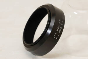 ★★【新品未使用デッドストック品】純正Minolta ミノルタ LENS SHADE（MC50mm F1.4,F1.7 ROKKOR LENS用）55ｍｍ径ねじ込み式 ★★