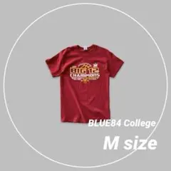 《BLUE84 College》カレッジ系　ロゴTシャツ　アイオワ大学　バスケ