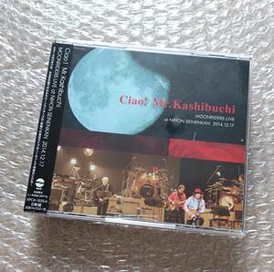 【新品未開封】 [初回限定盤] ムーンライダーズ / Ciao！ Mr.Kashibuchi　MOONRIDERS LIVE at NIHON SEINENKAN 2014.12.17 MOONRIDERS CD