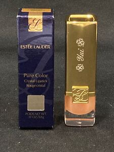 T4K324◆新古品◆ESTEE LAUDER エスティローダー ピュアカラー クリスタルシアー リップスティック 01 クリスタルベビークリーム 3.8g 口紅