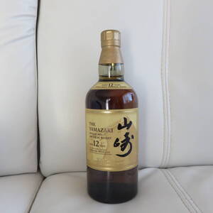 【未開栓】サントリー THE YAMAZAKI山崎 12年 100周年記念ラベル シングルモルトウイスキー 700ml 