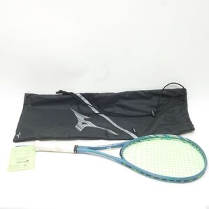 116 mizuno/ミズノ ACROSPEED V-PRO アクロスピード グレイッシュブルー ソフトテニスラケット サイズ：0U ※中古