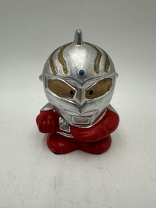 H777 昭和レトロ ウルトラマン セブン 高さ15cm 貯金箱 当時物 ソフビ レトロ 雑貨 インテリア 置物