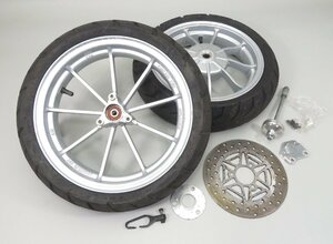 アドレスV125S/CF4MA FI RPM 12インチ フロント&リア/前後 ホイール 12×2.75 ディスク 検 カスタム 6 LTD CF46A CF4EA アドレスV125G