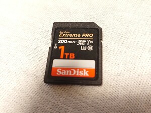 ★美品★SanDisk SDXC メモリーカード Extreme PRO 1TB