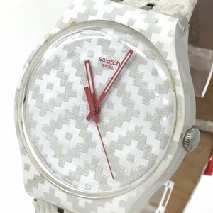 Swatch スウォッチ FLYING CARPET 腕時計 SUOW109 クオーツ コレクション 軽量 軽い おしゃれ 個性的 アナログ 電池交換済 動作確認済