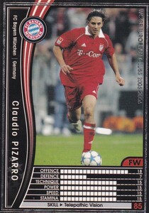 PANINI WCCF EUROPEAN CLUBS 2005-2006 Bayern Munchen バイエルンミュンヘン　ピサーロ　パニーニフットボールリーグ　143/336