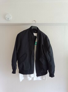 【UNIQLO+J】JILSANDER ma-1 ナイロン ジャケット