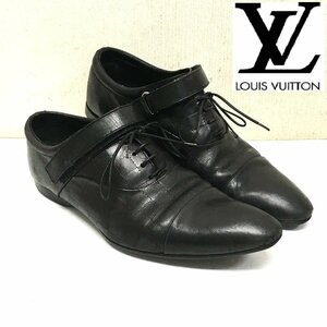 LouisVuitton/メンズレザーシューズ/ダミエ/アンフィニ/ビジネス/革靴/ルイヴィトン/ブラック/シンプルなデザイン/紐/バンド//CB15