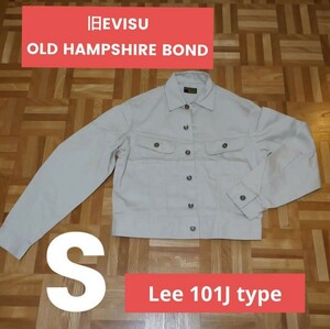 旧EVISU オールドハンプシャーボンド Lee 101Jタイプ Gジャン S