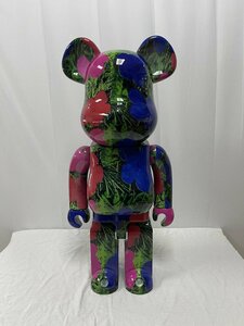 BE@RBRICK x 1000％ ANDY WARHOL Flowers by MEDICOM TOY ベアブリック 置物 美品 箱なし 希少 中古