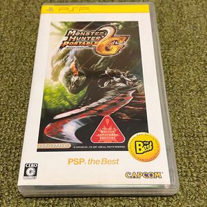 PSP モンスターハンターポータブル 2nd G [PSP the Best］中古品