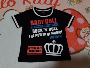 BABY DOLLミッキー半袖T80