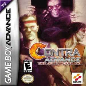 ★送料無料★北米版 Contra Advance Alien Wars 魂斗羅ハードスピリッツ GBA