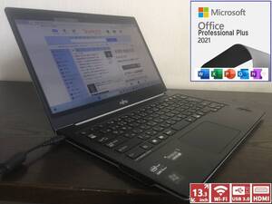 G彡 LIFEBOOK UH772/F Core i5 1.8GHz/4G/320G+SSD 24G/14型1,366×768/Win11+2021